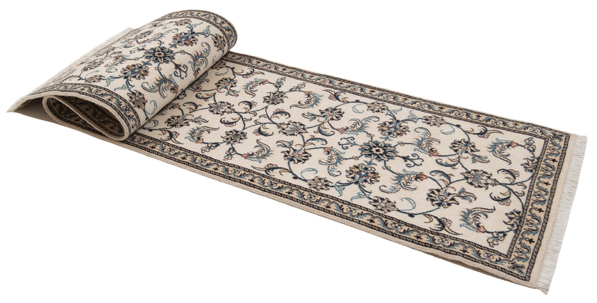 Alfombra persa Nain | 297 x 72 cm