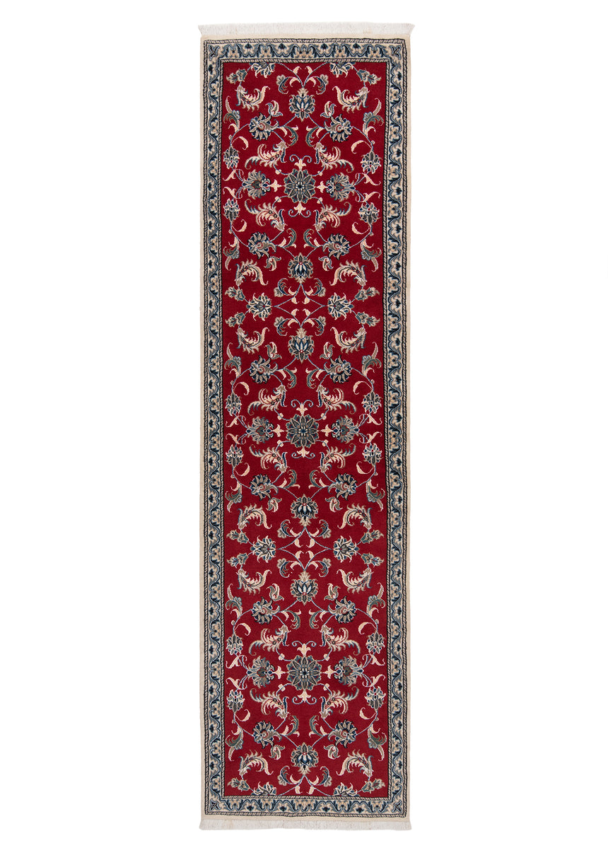 Alfombra persa Nain | 291 x 77 cm