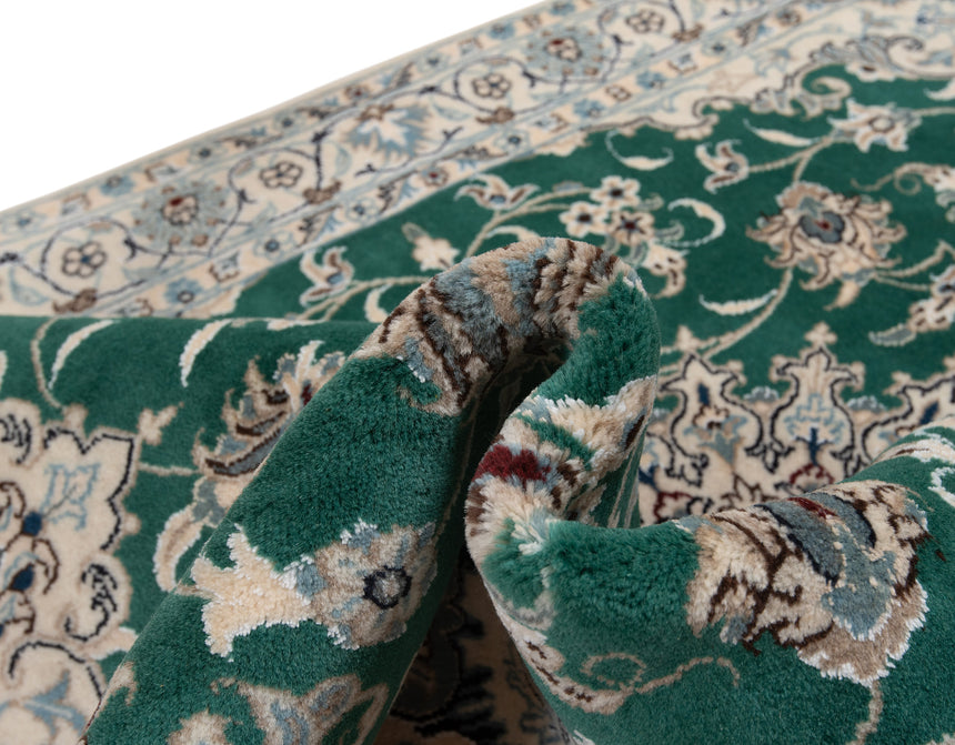 Alfombra persa Nain | 196 x 142 cm