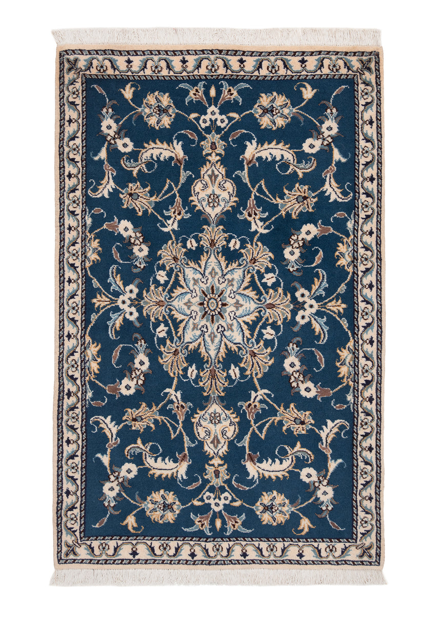 Alfombra persa Nain | 135 x 83 cm