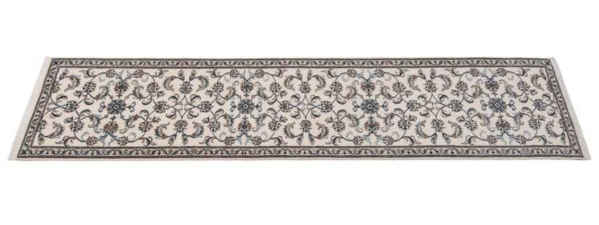 Alfombra persa Nain | 379 x 78 cm