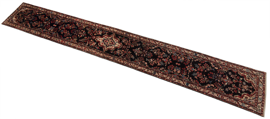 Alfombra persa Hamedan | 598 x 80 cm
