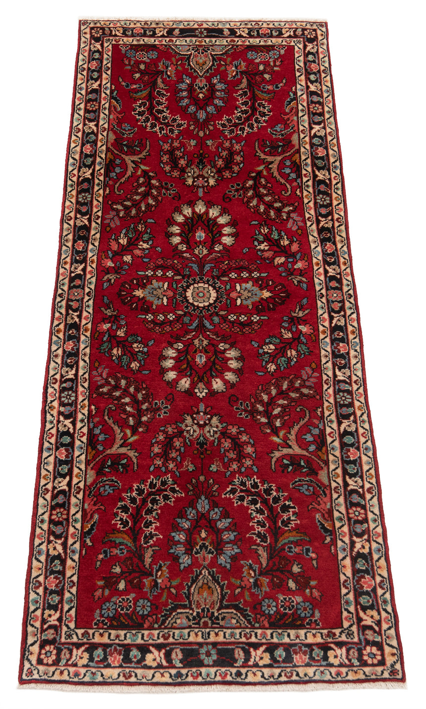 Alfombra persa Hamedan | 207 x 75 cm