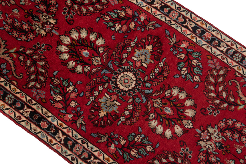 Alfombra persa Hamedan | 207 x 75 cm