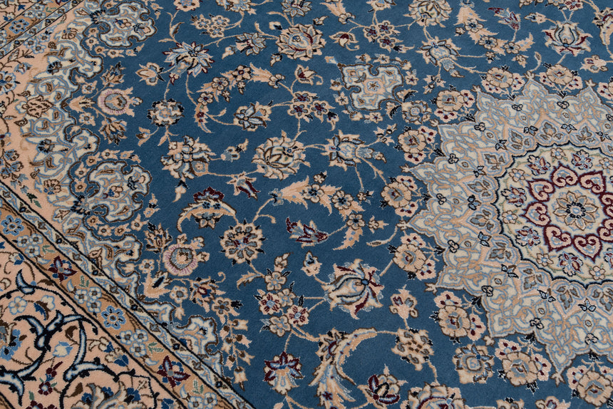 Alfombra persa Nain 9La | 295 x 198 cm