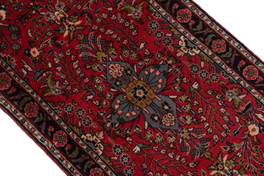 Alfombra persa Hamedan | 308 x 81 cm