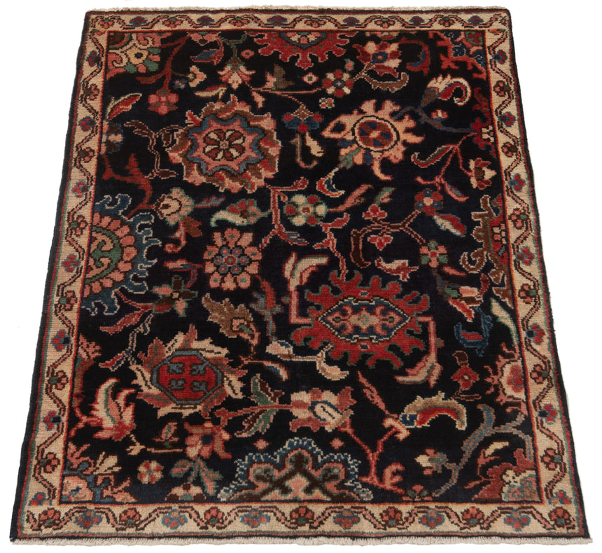 Alfombra persa Hamedan | 111 x 88 cm