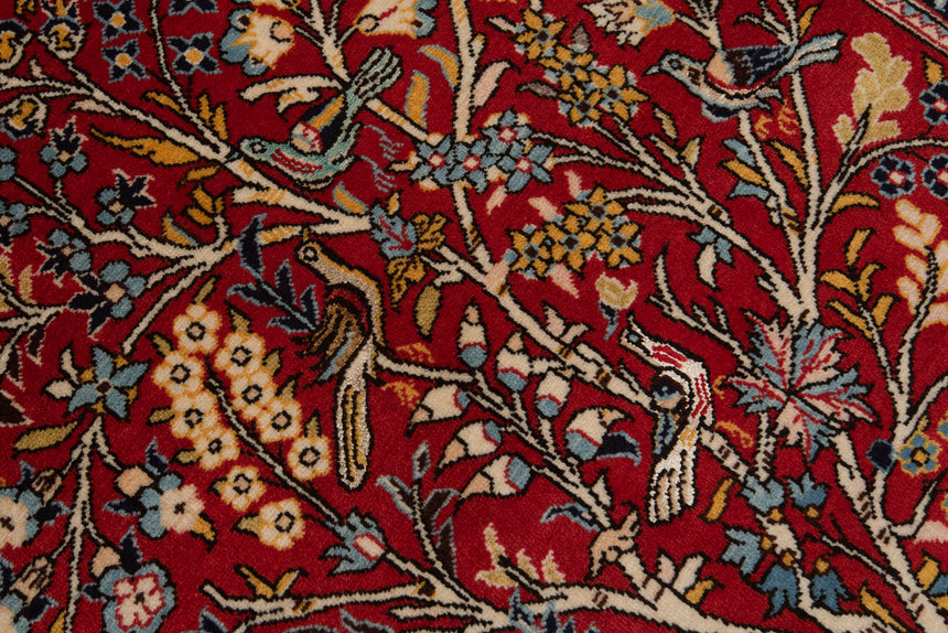 Alfombra persa Qom | 118 x 81 cm