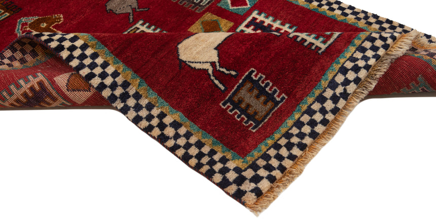 Alfombra persa Shiraz | 156 x 100 cm