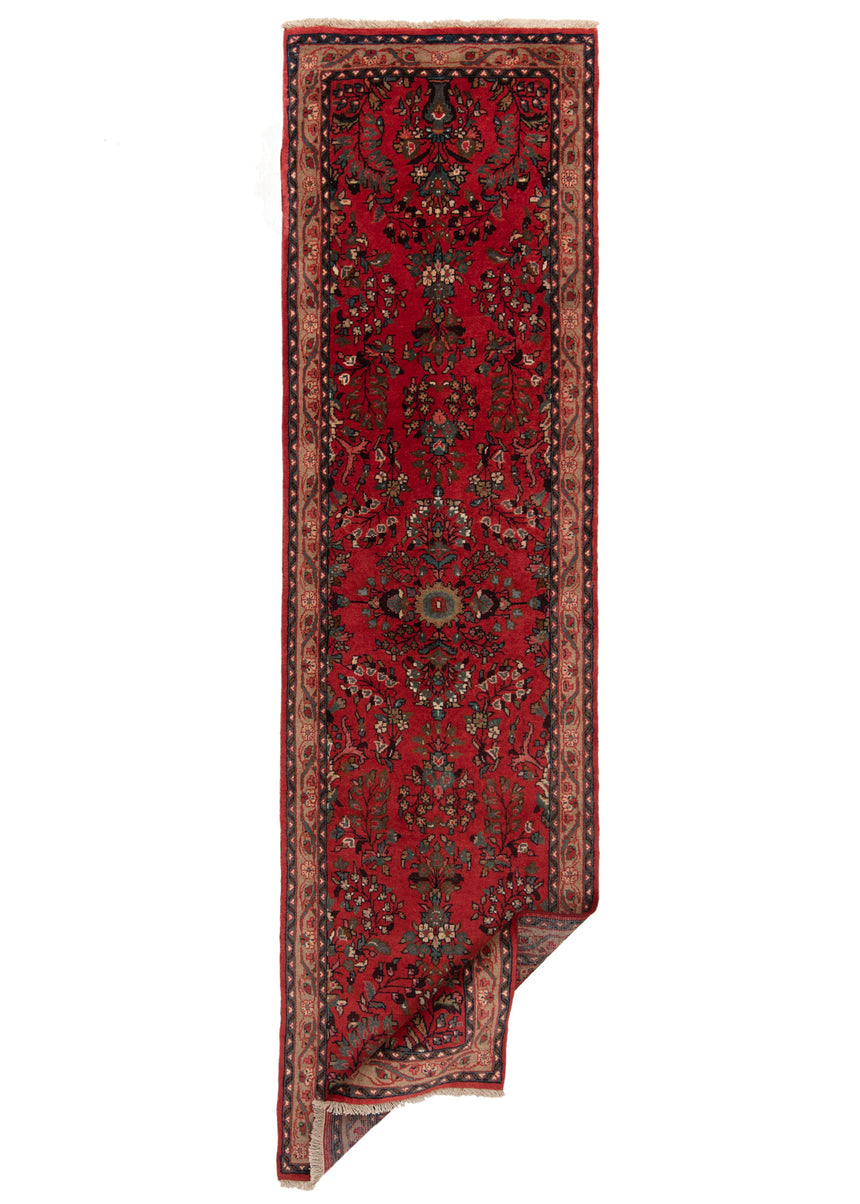 Alfombra persa Hamedan | 304 x 82 cm