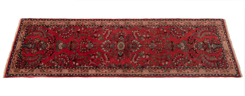 Alfombra persa Hamedan | 304 x 82 cm