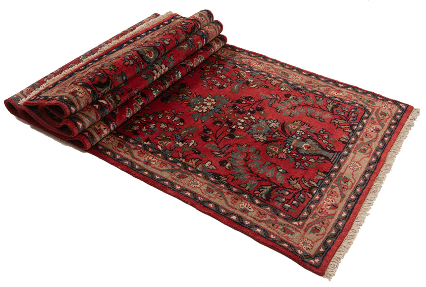 Alfombra persa Hamedan | 304 x 82 cm