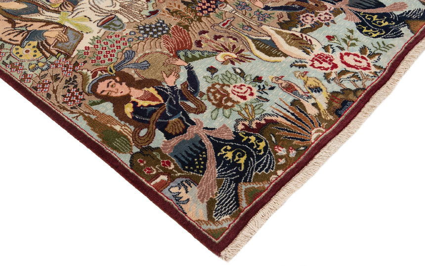 Alfombra persa Kashmar | 216 x 113 cm