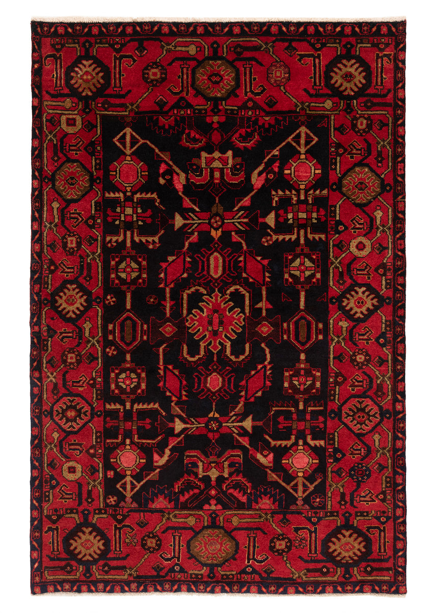 Alfombra persa Nahavand | 213 x 140 cm