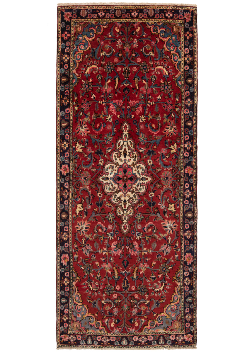 Alfombra persa Hamedan | 300 x 120 cm