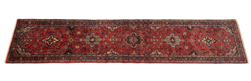 Alfombra persa Hamedan | 392 x 73 cm