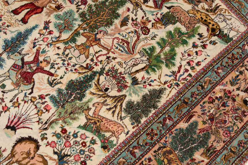 Alfombra pertsiana Tabriz Tabatabai | 265 x 175 cm