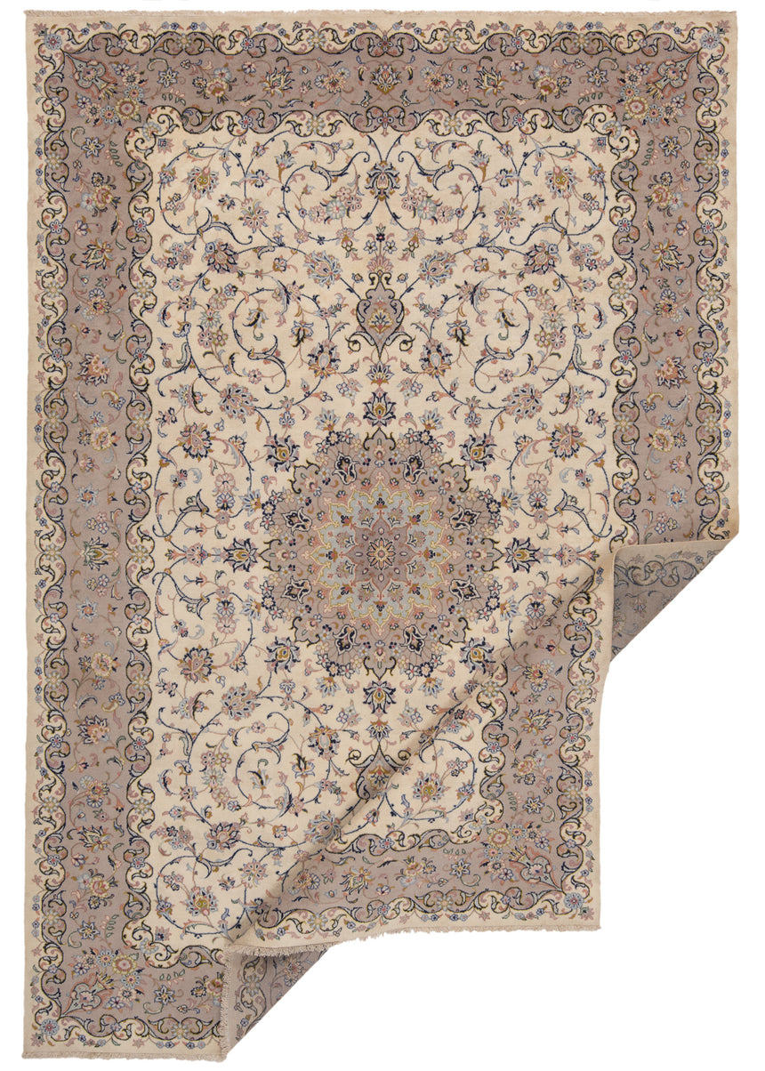 Alfombra persa Kashan | 365 x 242 cm