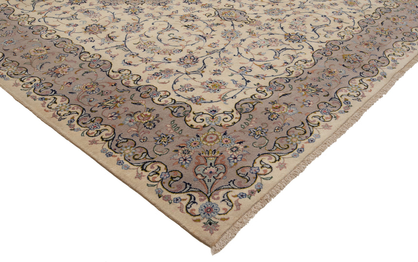 Alfombra persa Kashan | 365 x 242 cm