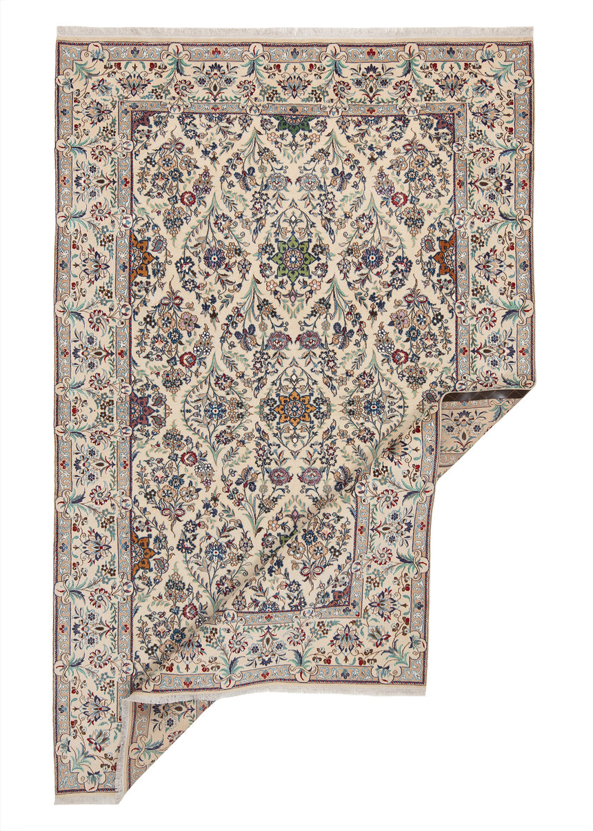 Alfombra persa Nain 9La | 313 x 195 cm