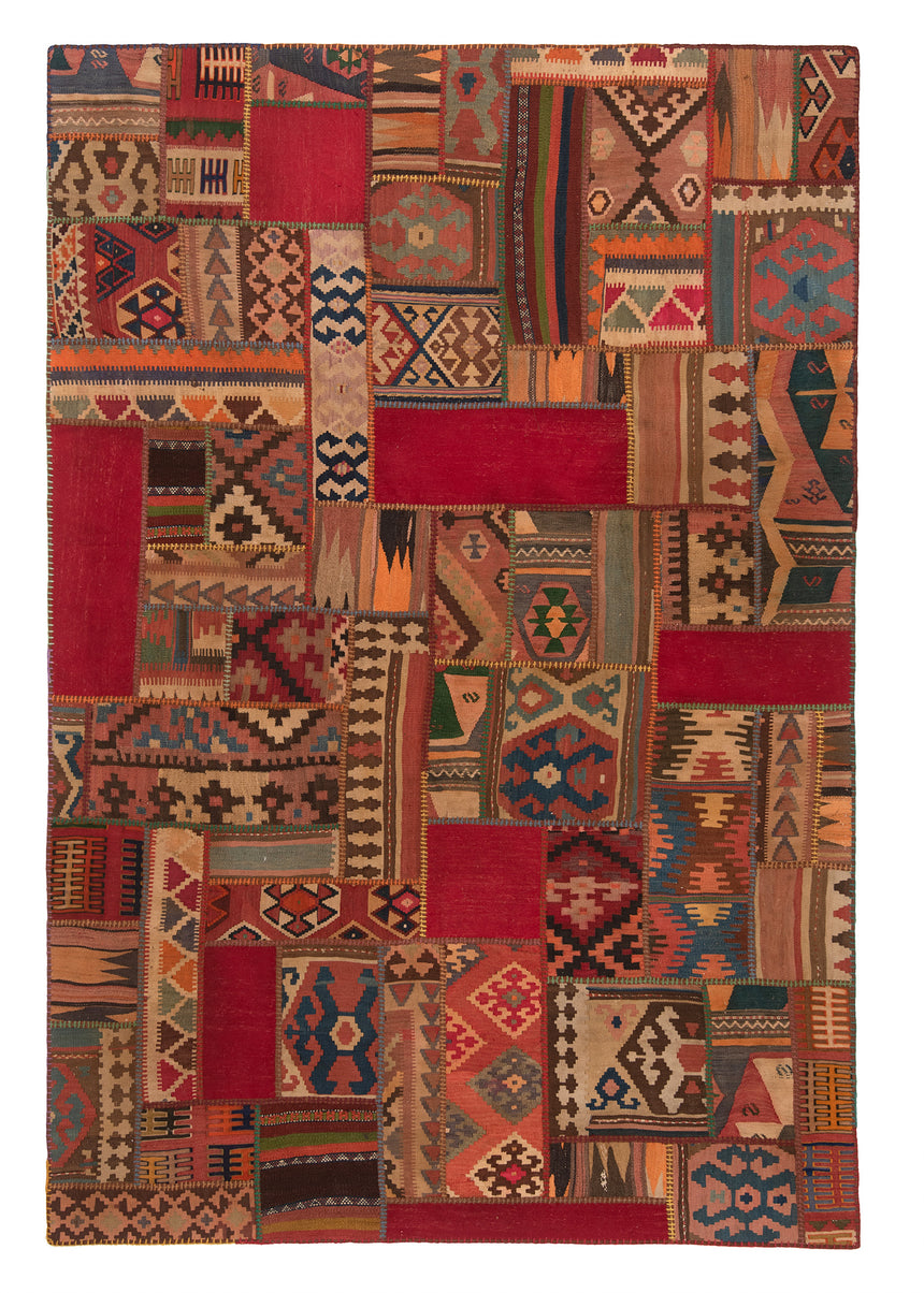 Patchwork de kilim | 300 x 200 cm