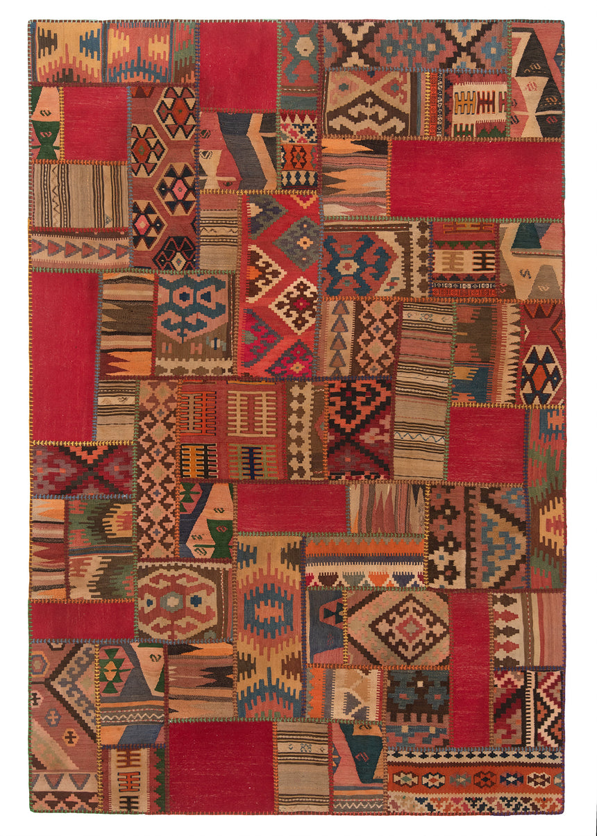 Patchwork de kilim | 300 x 200 cm