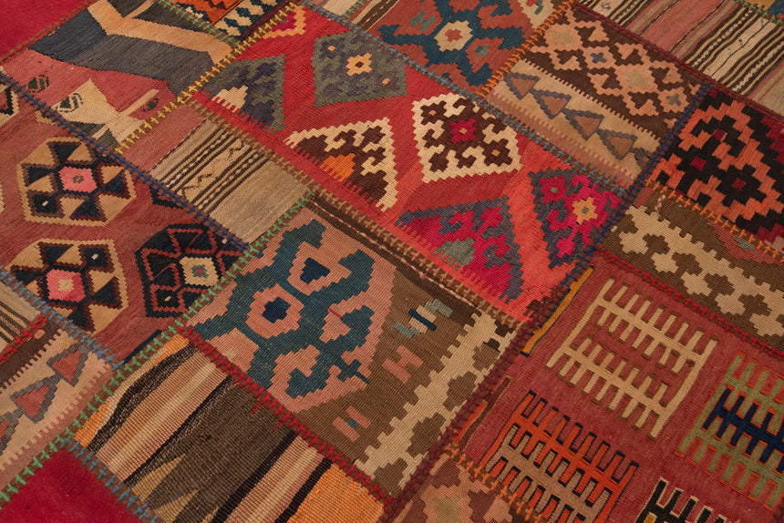 Patchwork de kilim | 300 x 200 cm