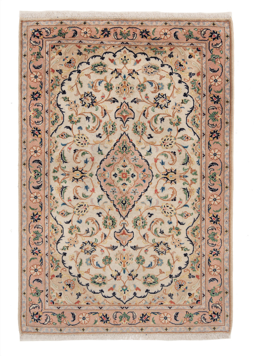 Alfombra persa Kashan | 145 x 95 cm