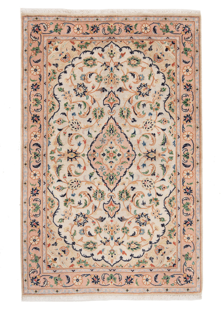 Alfombra persa Kashan | 150 x 97 cm