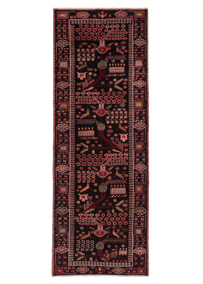 Alfombra persa Hamedan | 293 x 102 cm