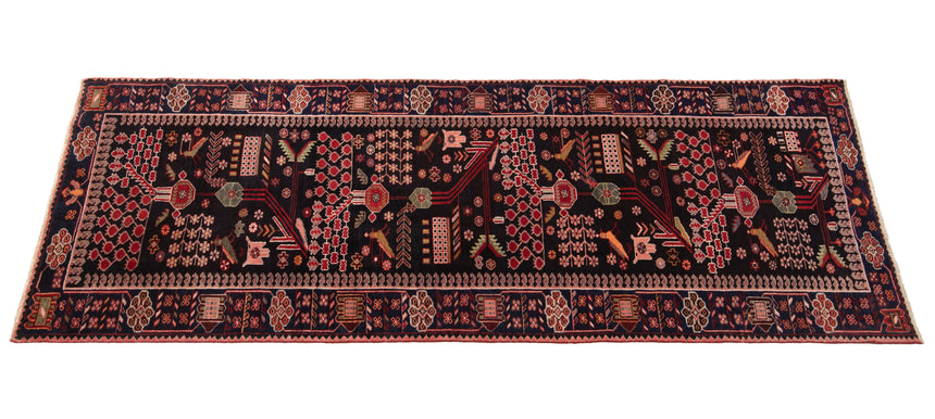 Alfombra persa Hamedan | 293 x 102 cm