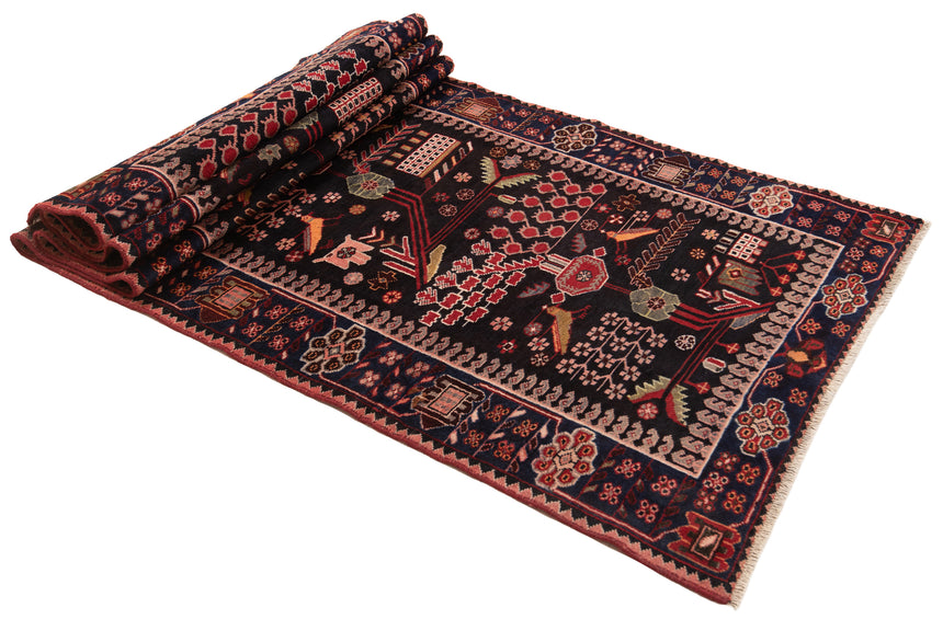 Alfombra persa Hamedan | 293 x 102 cm