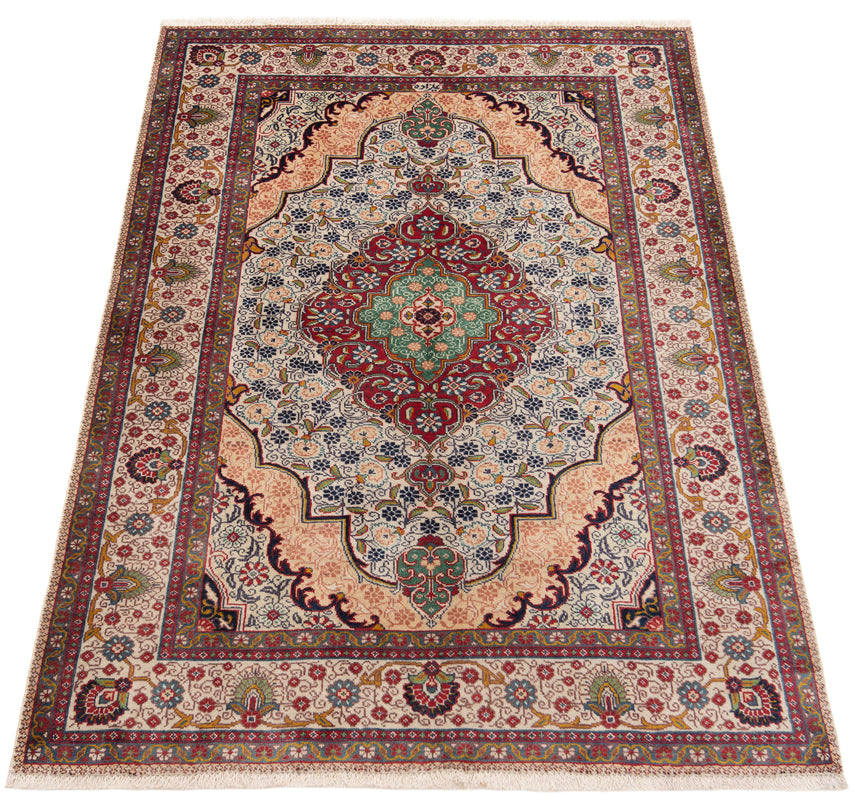 Alfombra persa Tabriz | 201 x 139 cm