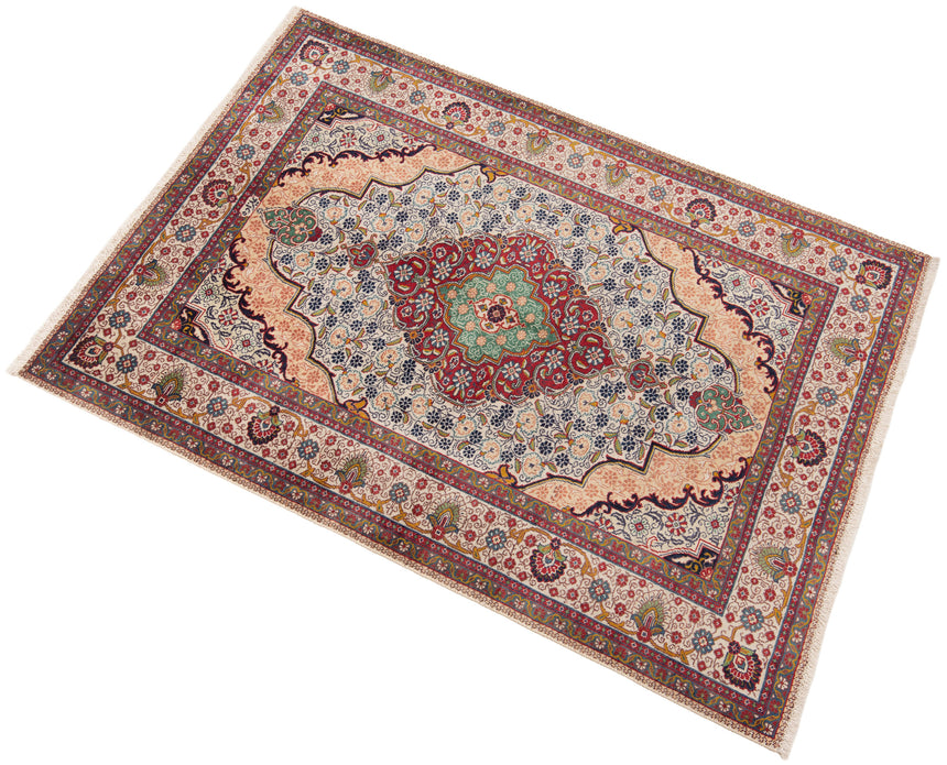 Alfombra persa Tabriz | 201 x 139 cm