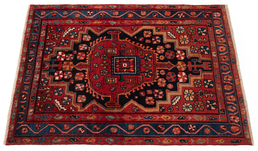 Alfombra persa Hamedan | 154 x 109 cm