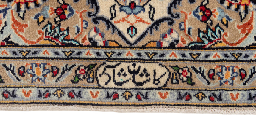 Alfombra persa Kashan | 128 x 72 cm