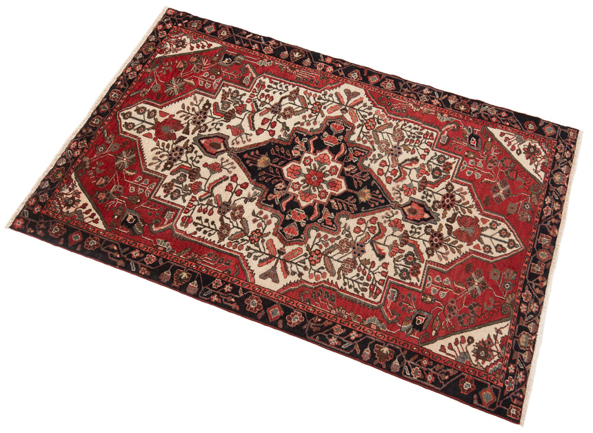 Alfombra persa Hamedan | 202 x 132 cm