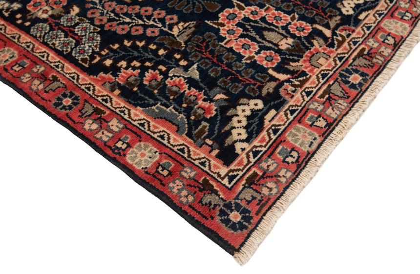 Alfombra persa Hamedan | 132 x 75 cm