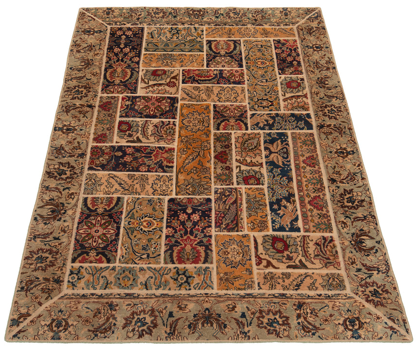 Alfombra de patchwork | 247 x 173 cm