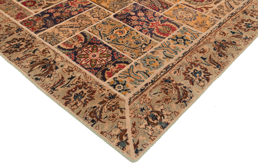 Alfombra de patchwork | 247 x 173 cm