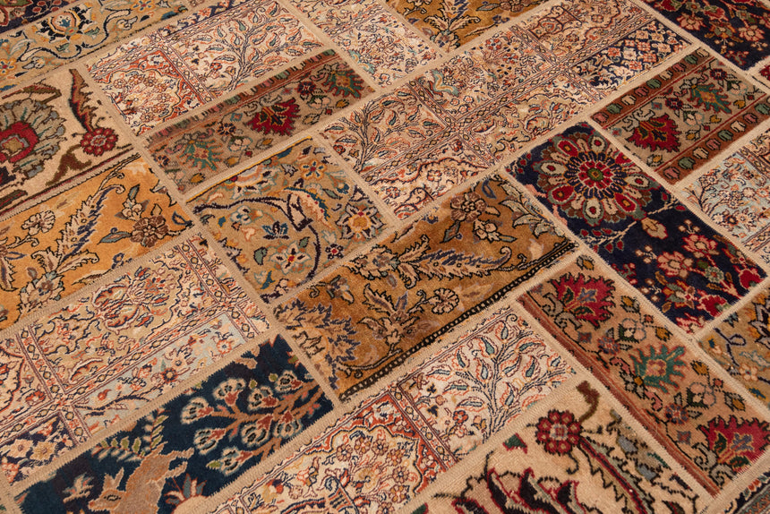 Alfombra de patchwork | 288 x 215 cm