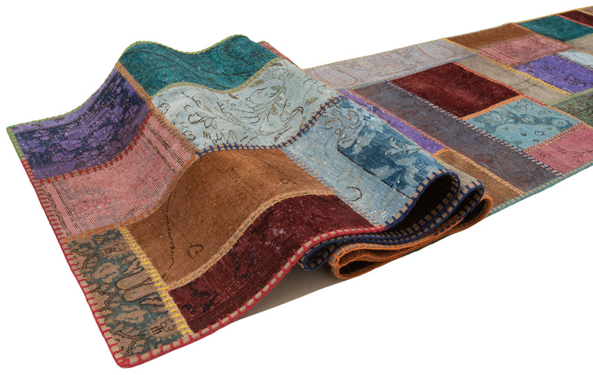 Alfombra de patchwork | 600 x 80 cm