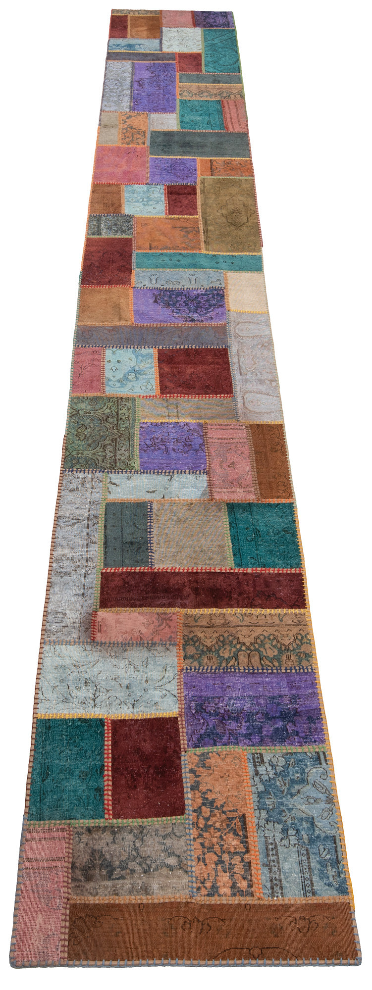 Alfombra de patchwork | 600 x 80 cm