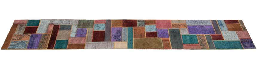 Alfombra de patchwork | 600 x 80 cm