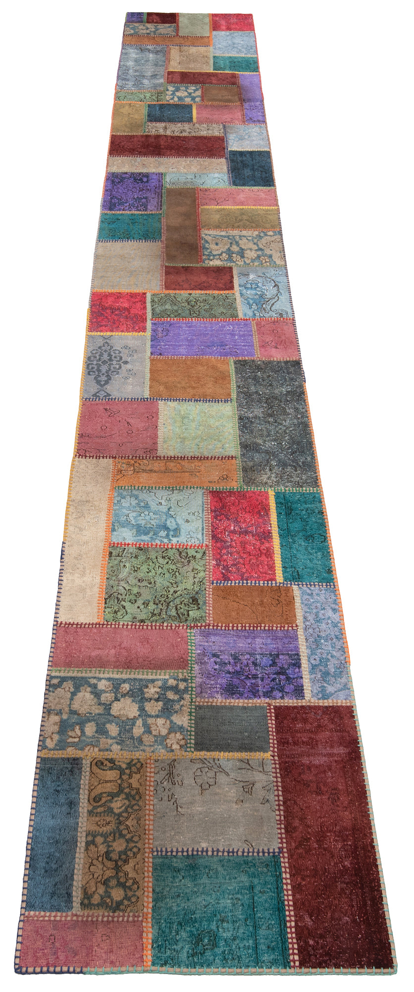 Alfombra de patchwork | 603 x 80 cm
