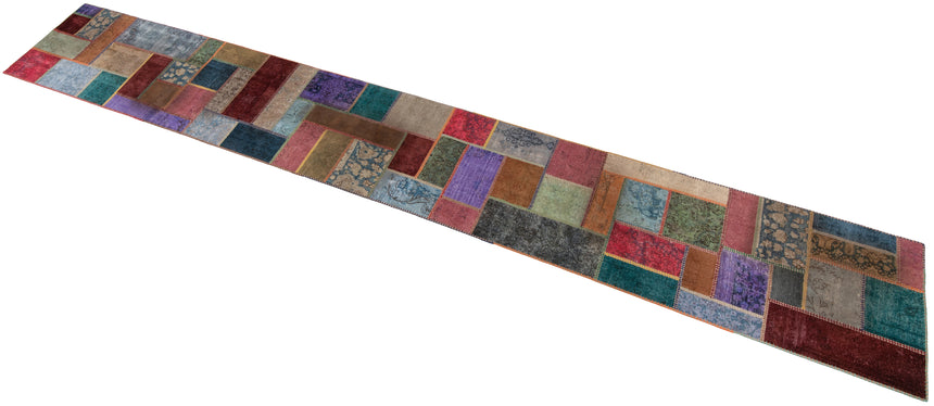 Alfombra de patchwork | 603 x 80 cm
