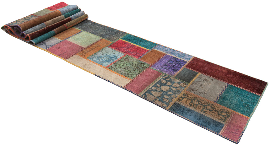 Alfombra de patchwork | 603 x 80 cm