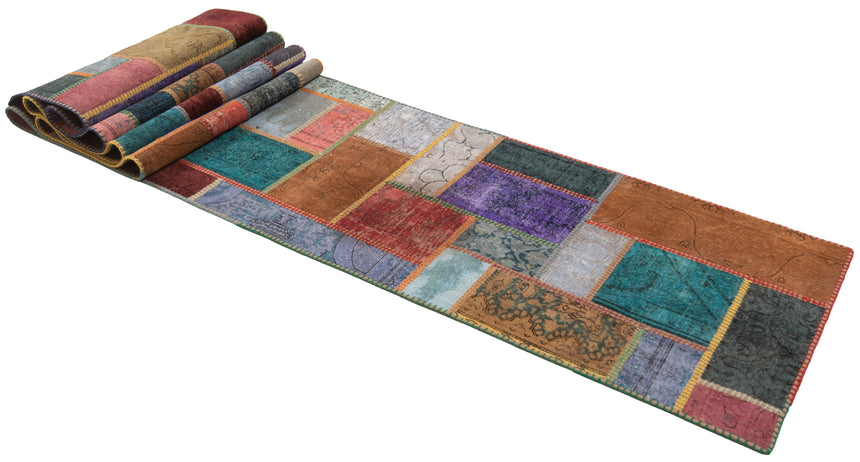 Alfombra de patchwork | 600 x 80 cm
