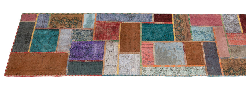 Alfombra de patchwork | 600 x 80 cm