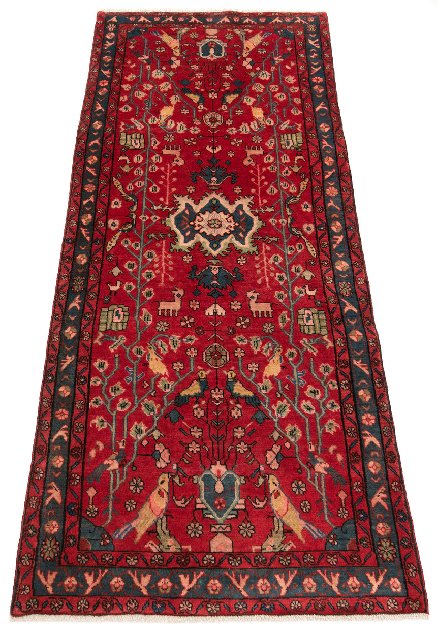 Alfombra persa Nahavand | 282 x 105 cm